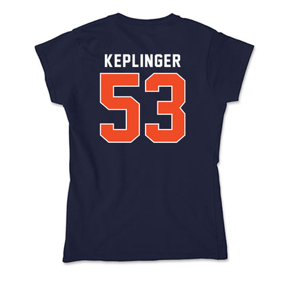 Auburn - NCAA Baseball : Konner Keplinger - Soft Style Women’s T-Shirt-1