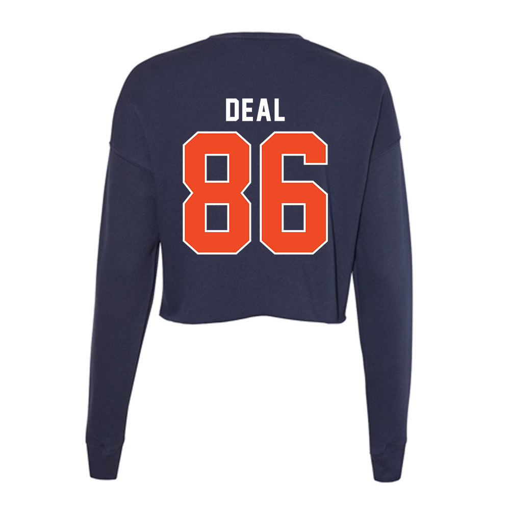 Auburn - NCAA Football : Luke Deal - Women's Cropped Crew Fleece-1