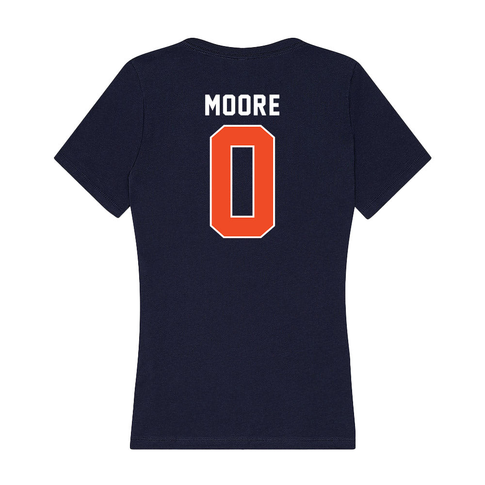 Auburn - NCAA Women's Soccer : Madeline Moore - Women's V-Neck T-Shirt-1