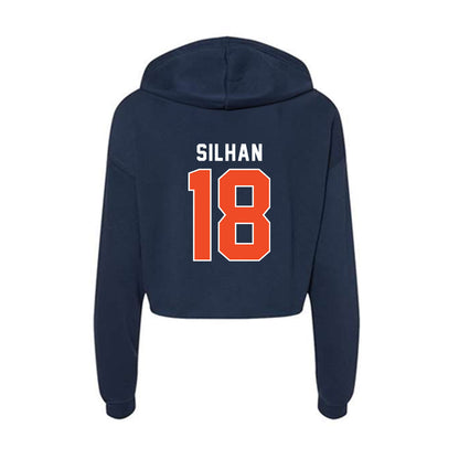 Auburn - NCAA Women's Soccer : Jaycie Silhan - Women's Crop Fleece Hoodie-1