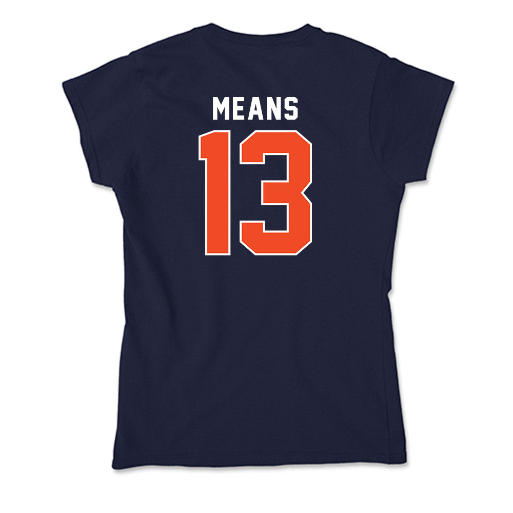 Auburn - NCAA Women's Soccer : Asha Means - Soft Style Women’s T-Shirt-1