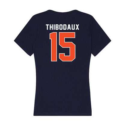 Auburn - NCAA Women's Soccer : Sydnie Thibodaux - Women's V-Neck T-Shirt-1