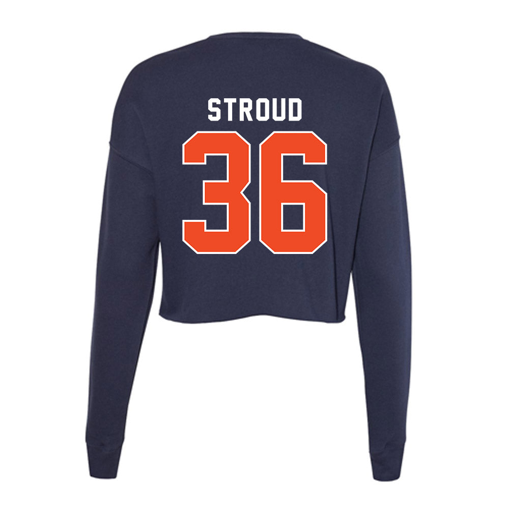 Auburn - NCAA Softball : Kyla Stroud - Women's Cropped Crew Fleece-1