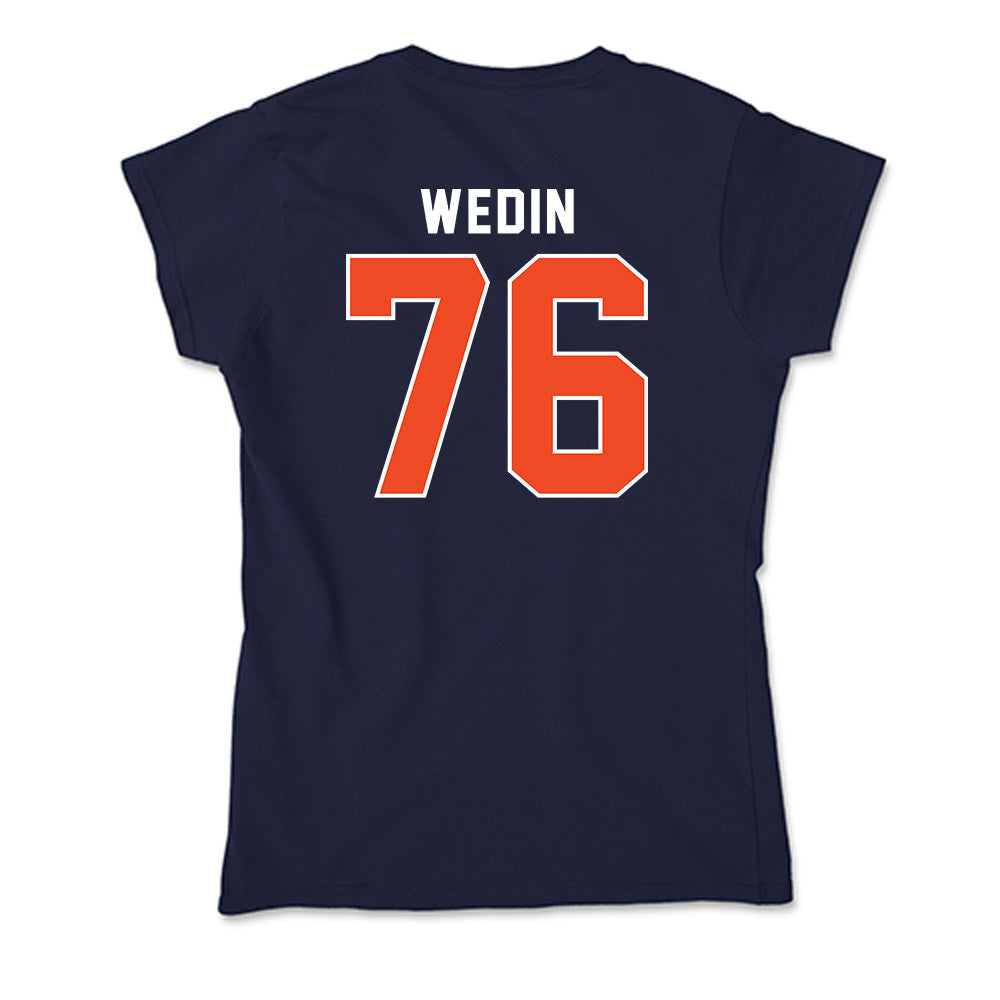 Auburn - NCAA Football : Clay Wedin - Soft Style Women’s T-Shirt-1