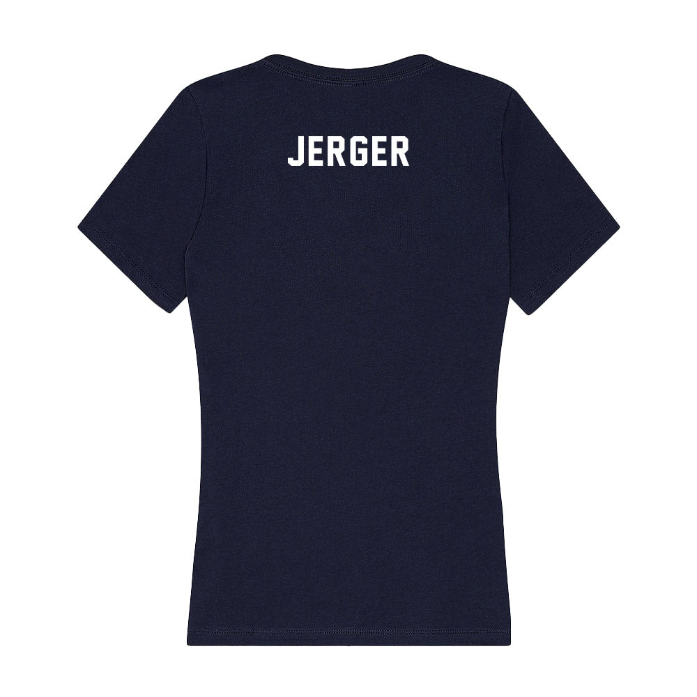 Auburn - NCAA Men's Swimming & Diving : Rusty Jerger - Women's V-Neck T-Shirt-1