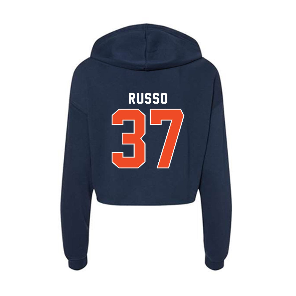 Auburn - NCAA Football : Gabe Russo - Women's Crop Fleece Hoodie-1