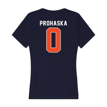 Auburn - NCAA Women's Soccer : Madison Prohaska - Women's V-Neck T-Shirt-1