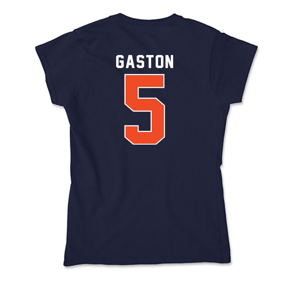 Auburn - NCAA Women's Basketball : Deyona Gaston - Soft Style Women’s T-Shirt-1