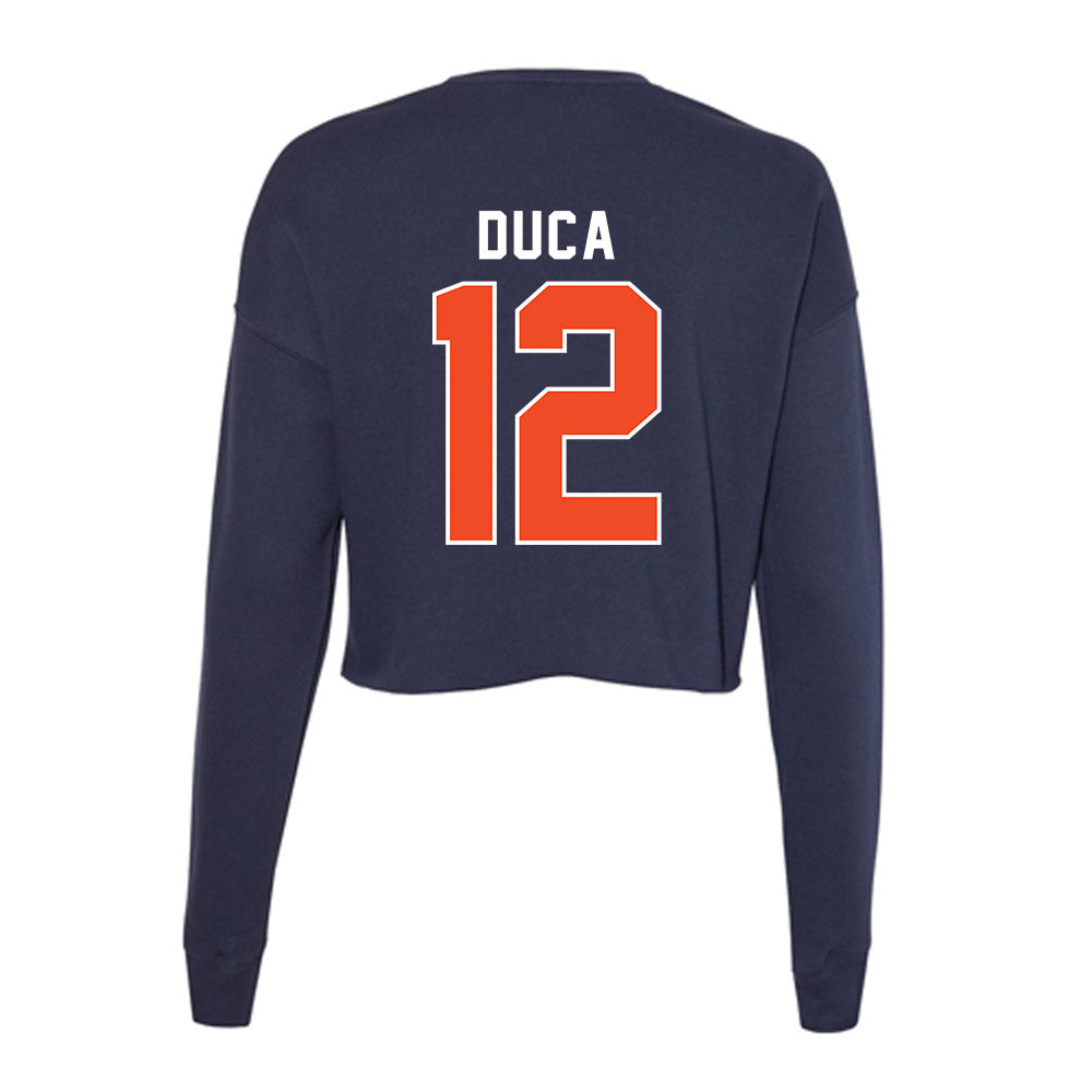 Auburn - NCAA Women's Soccer : Haley Duca - Women's Cropped Crew Fleece-1