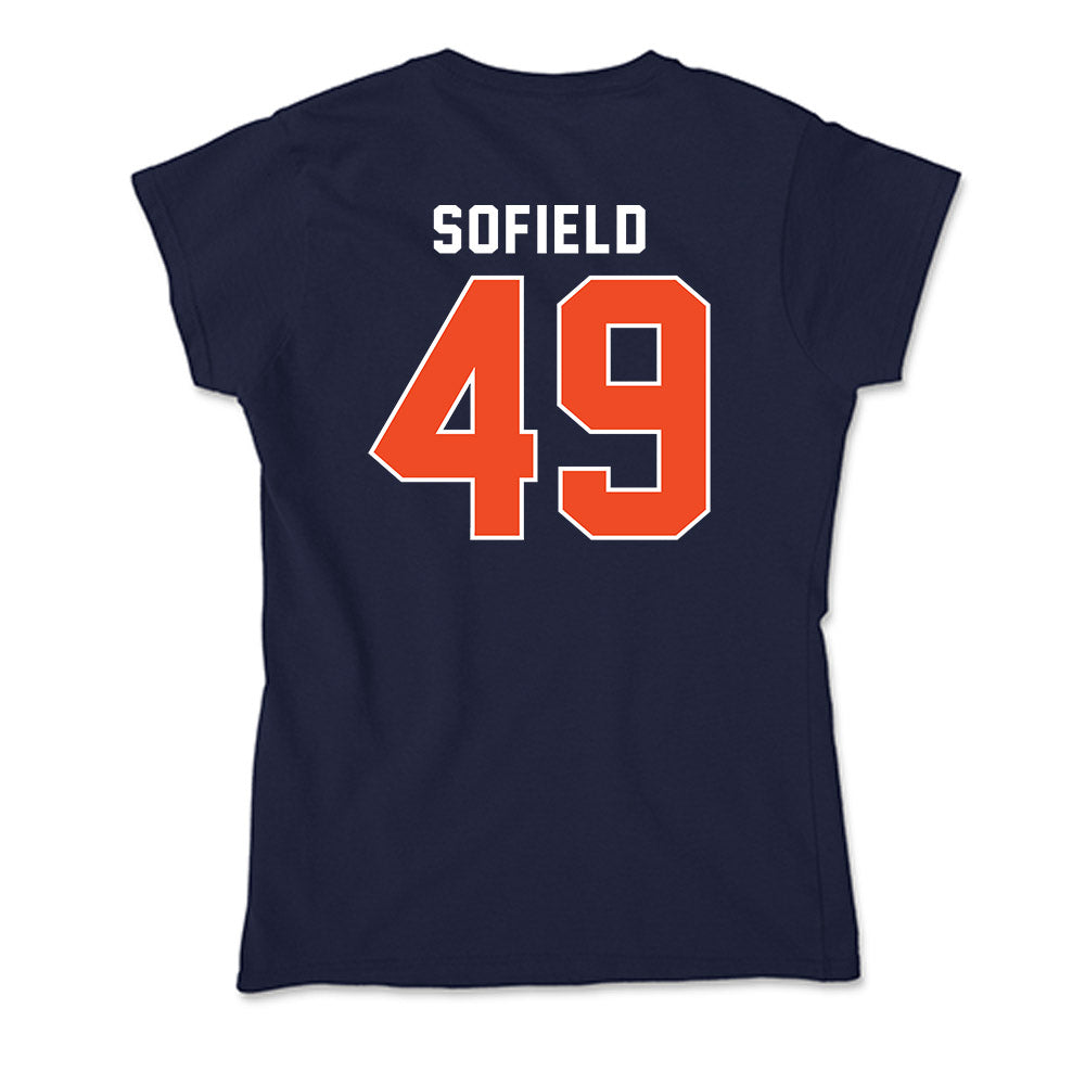 Auburn - NCAA Baseball : Drew Sofield - Soft Style Women’s T-Shirt-1