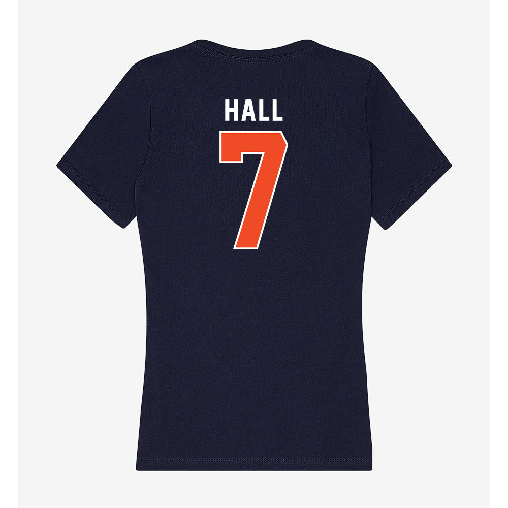 Auburn - NCAA Men's Basketball : Keyshawn Hall - Women's V-Neck T-Shirt-1