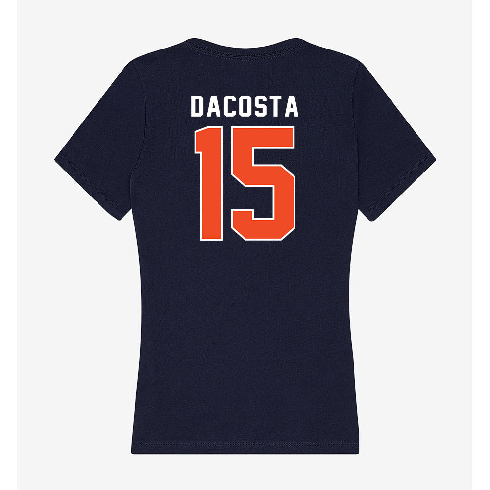 Auburn - NCAA Women's Volleyball : Alexis Dacosta - Women's V-Neck T-Shirt-1