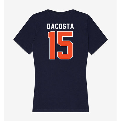 Auburn - NCAA Women's Volleyball : Alexis Dacosta - Women's V-Neck T-Shirt-1