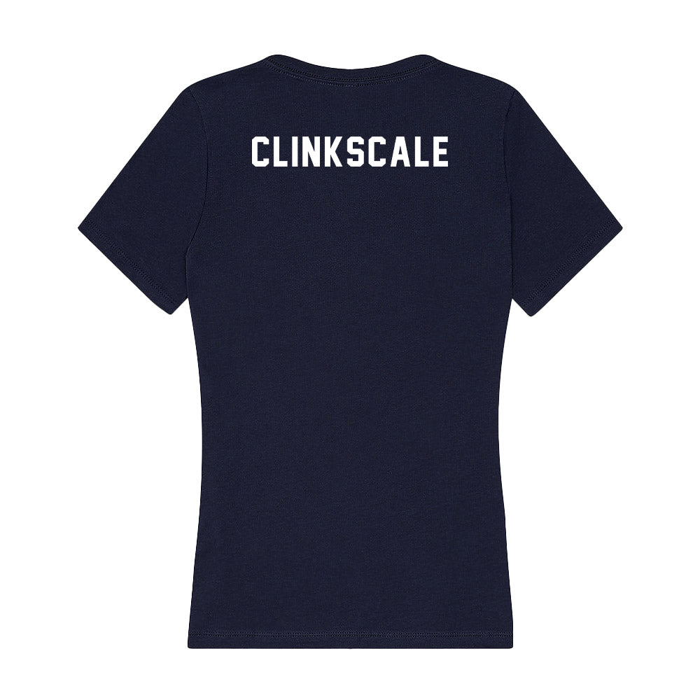 Auburn - NCAA Women's Track & Field : Chante Clinkscale - Women's V-Neck T-Shirt-1