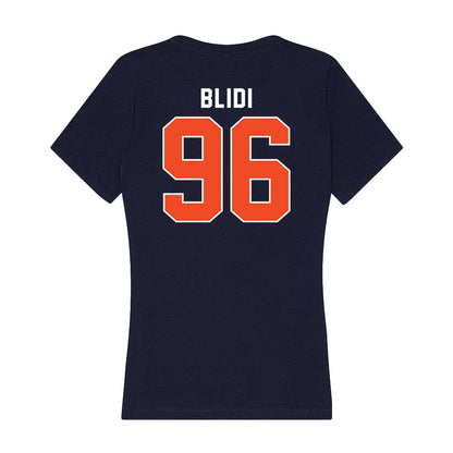 Auburn - NCAA Football : Philip Blidi - Women's V-Neck T-Shirt-1