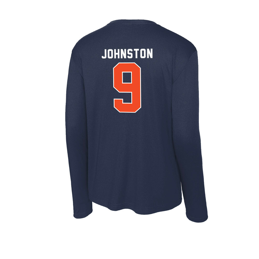 Auburn - NCAA Baseball : Jett Johnston - Activewear Long Sleeve T-Shirt-1