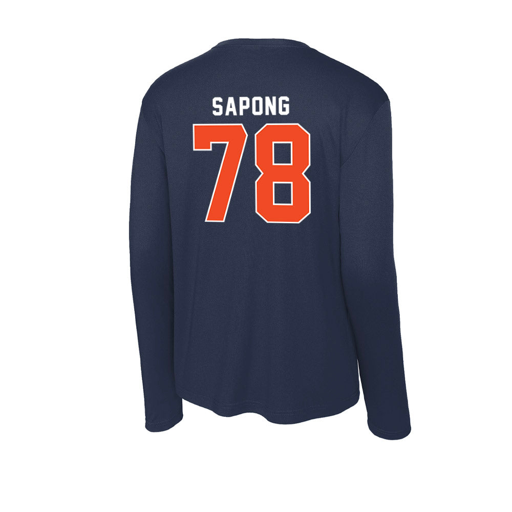 Auburn - NCAA Women's Soccer : Jenna Sapong - Activewear Long Sleeve T-Shirt