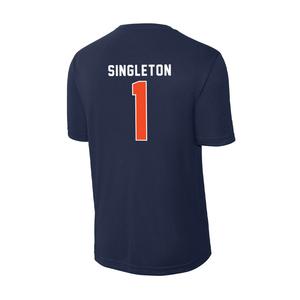 Auburn - NCAA Football : Eric Singleton - Activewear T-Shirt-1