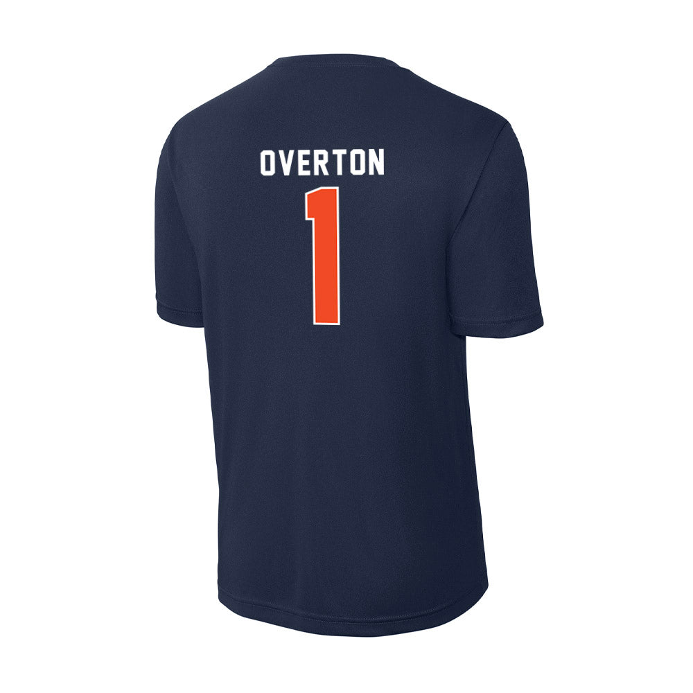 Auburn - NCAA Men's Basketball : Kevin Overton - Activewear T-Shirt-1