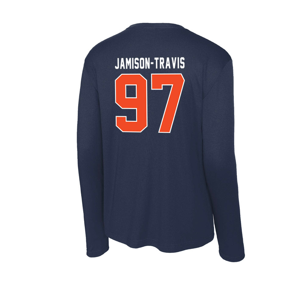 Auburn - NCAA Football : Quientrail Jamison-Travis - Activewear Long Sleeve T-Shirt