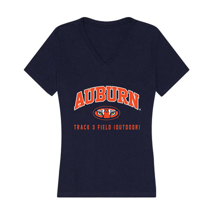 Auburn - NCAA Men's Track & Field : Louis O'Loughlin - Women's V-Neck T-Shirt-0