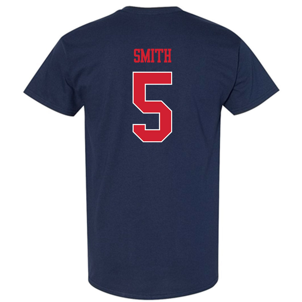 Columbus State - NCAA Men's Basketball : Aaron Smith - T-Shirt-1