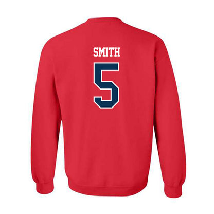 Columbus State - NCAA Men's Basketball : Aaron Smith - Crewneck Sweatshirt-1