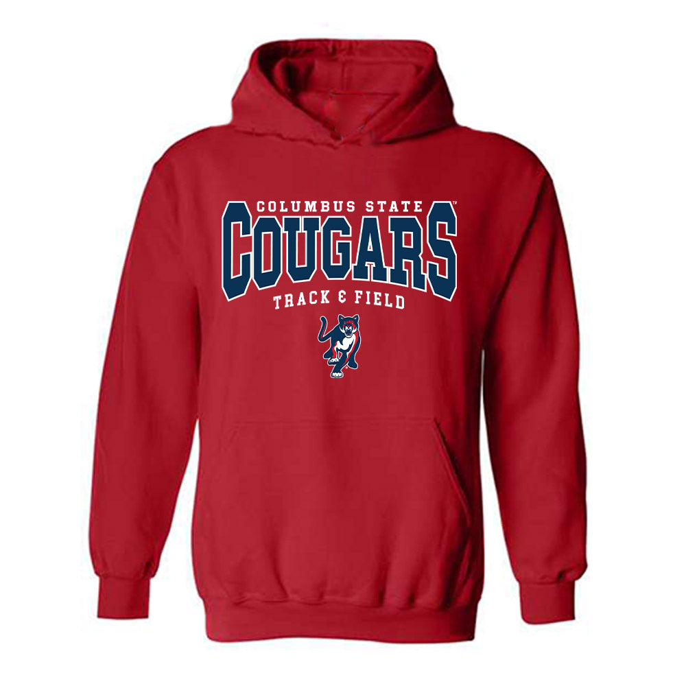 Columbus State - NCAA Men's Track & Field : Isaiah Biwott - Hooded Sweatshirt-0