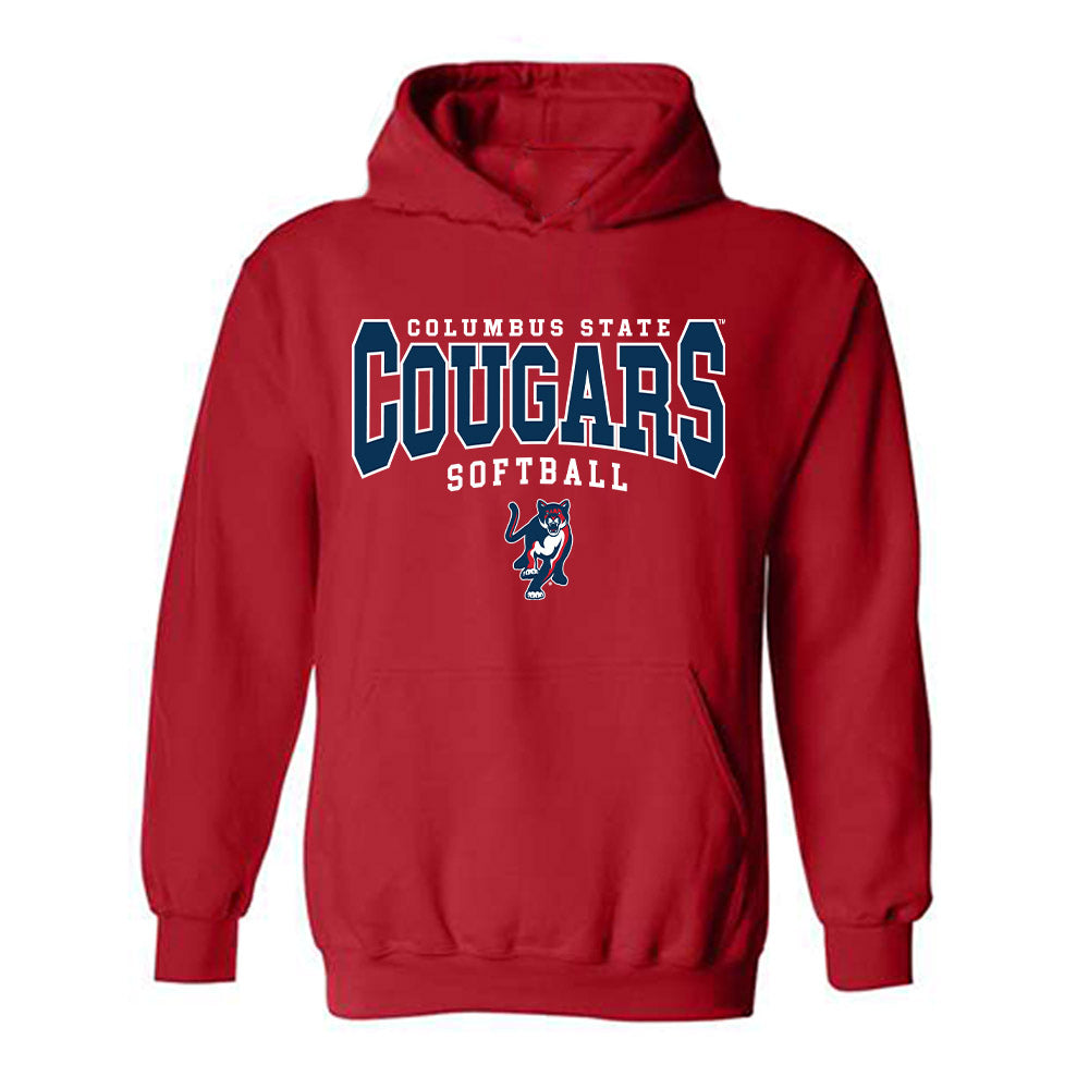 Columbus State - NCAA Softball : Hanna Deschambault - Hooded Sweatshirt-0