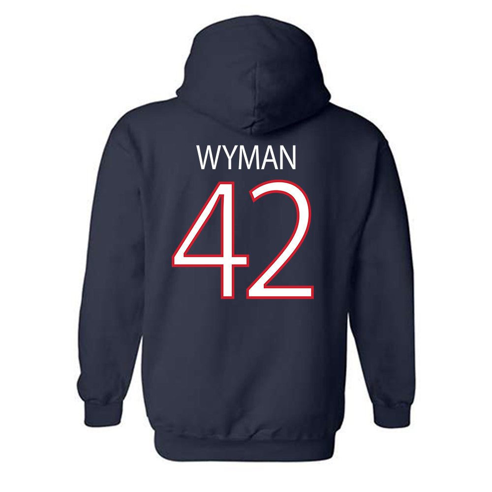 Columbus State - NCAA Women's Basketball : Kenzie Wyman - Hooded Sweatshirt-1
