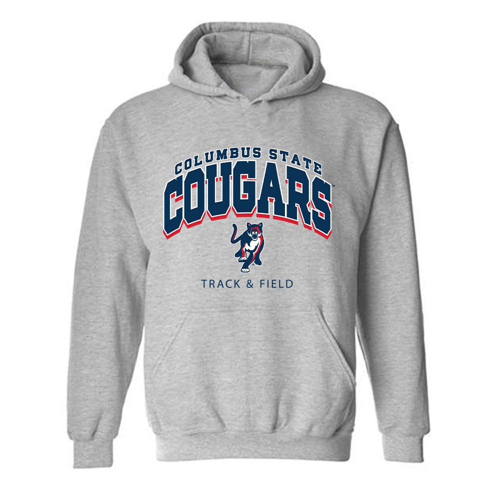Columbus State - NCAA Men's Track & Field : Enoch Oluwaniyi - Hooded Sweatshirt-0
