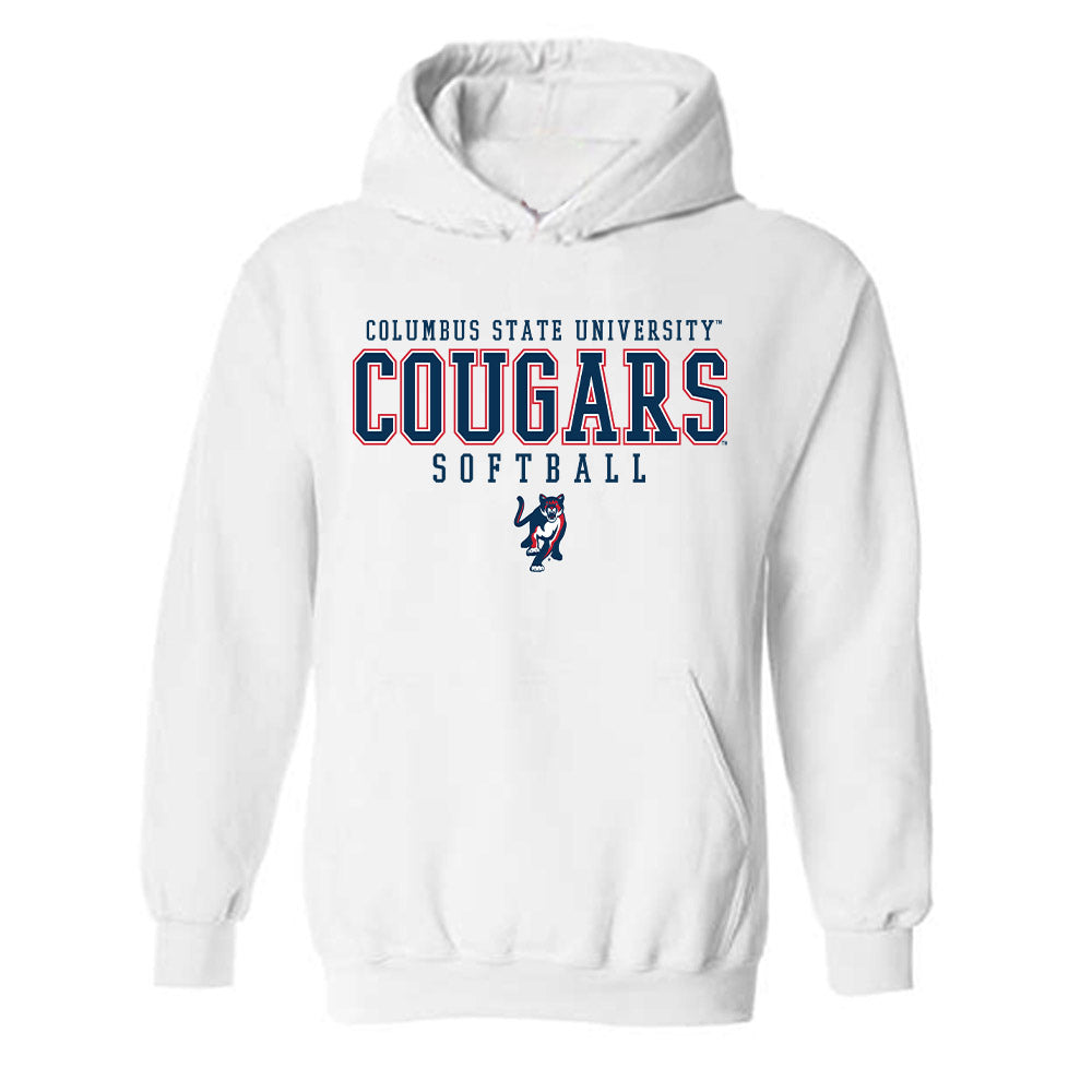 Columbus State - NCAA Softball : Hanna Deschambault - Hooded Sweatshirt-0