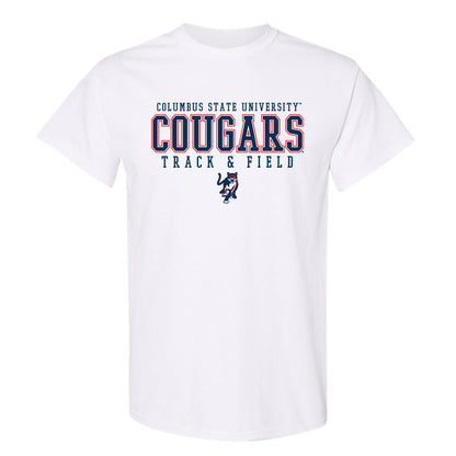 Columbus State - NCAA Men's Track & Field : Enoch Oluwaniyi - T-Shirt-0