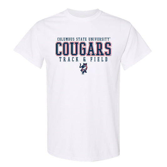Columbus State - NCAA Men's Track & Field : Enoch Oluwaniyi - T-Shirt-0
