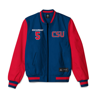 Columbus State - NCAA Softball : Hanna Deschambault - Bomber Jacket-0