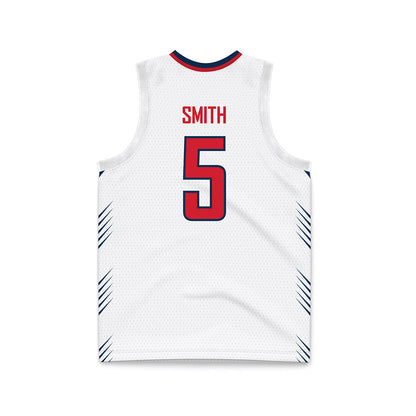 Columbus State - NCAA Men's Basketball : Aaron Smith - Basketball Jersey-1