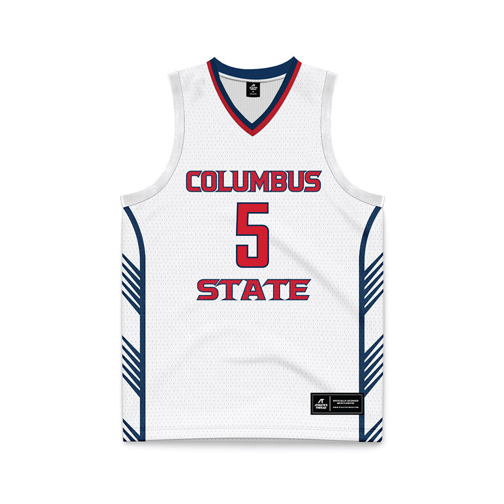 Columbus State - NCAA Men's Basketball : Aaron Smith - Basketball Jersey-0