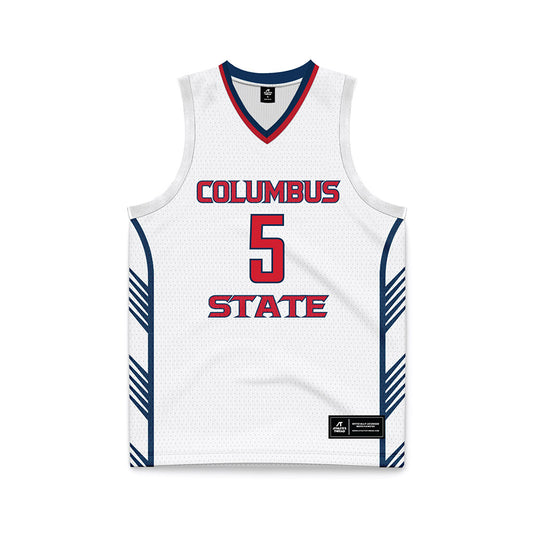 Columbus State - NCAA Men's Basketball : Aaron Smith - Basketball Jersey-0