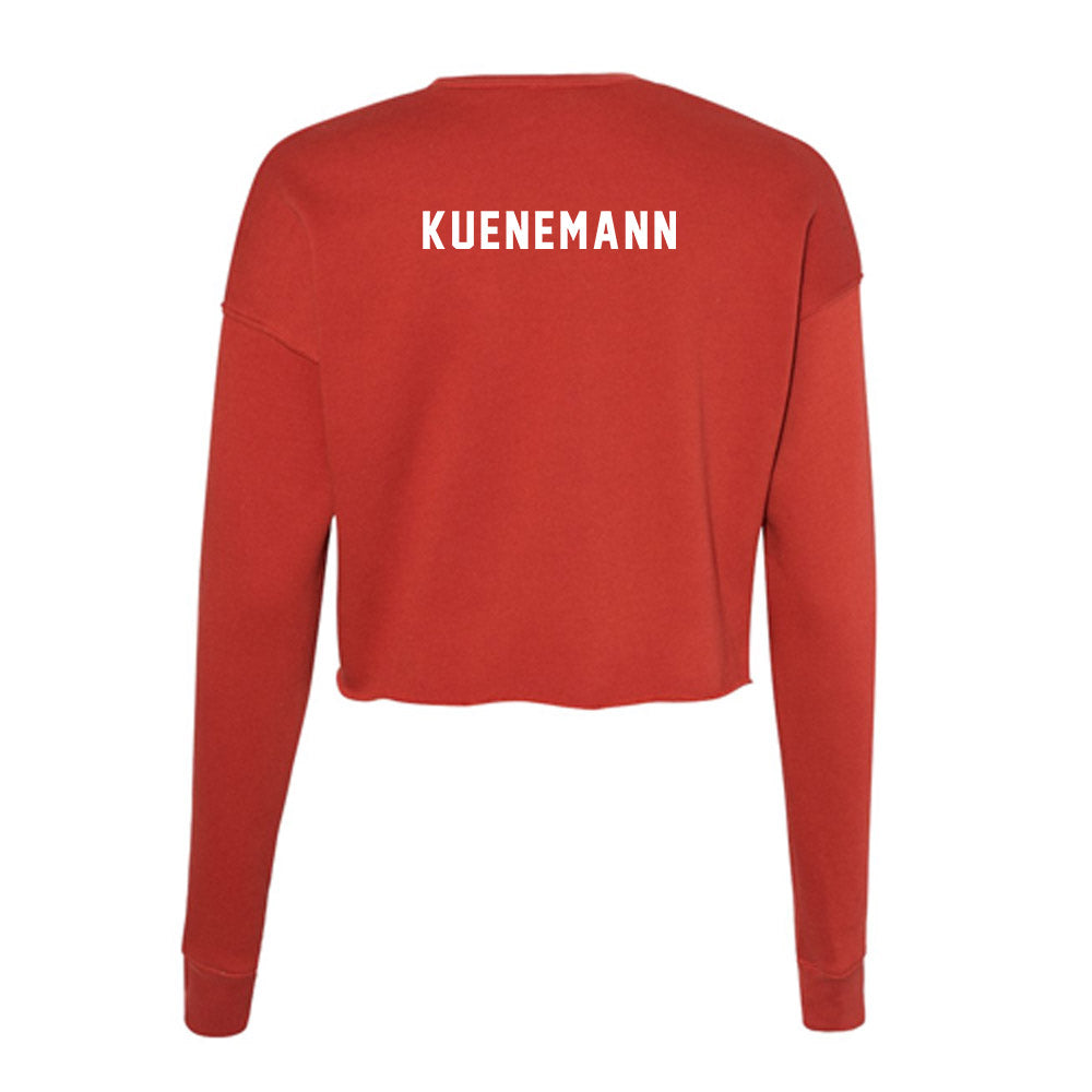 Nebraska - NCAA Women's Gymnastics : Katelyn Kuenemann - Women's Cropped Crew Fleece-1