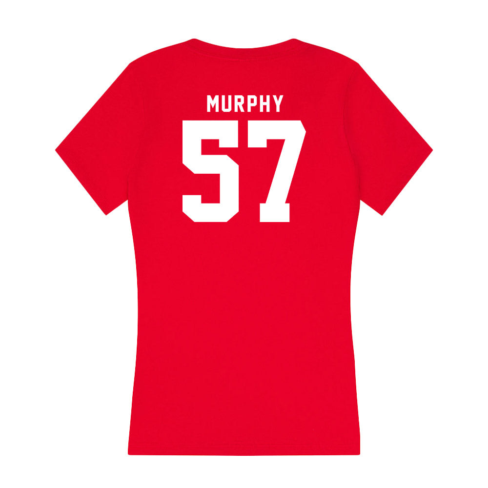 Nebraska - NCAA Football : Ashton Murphy - Women's V-Neck T-Shirt-1