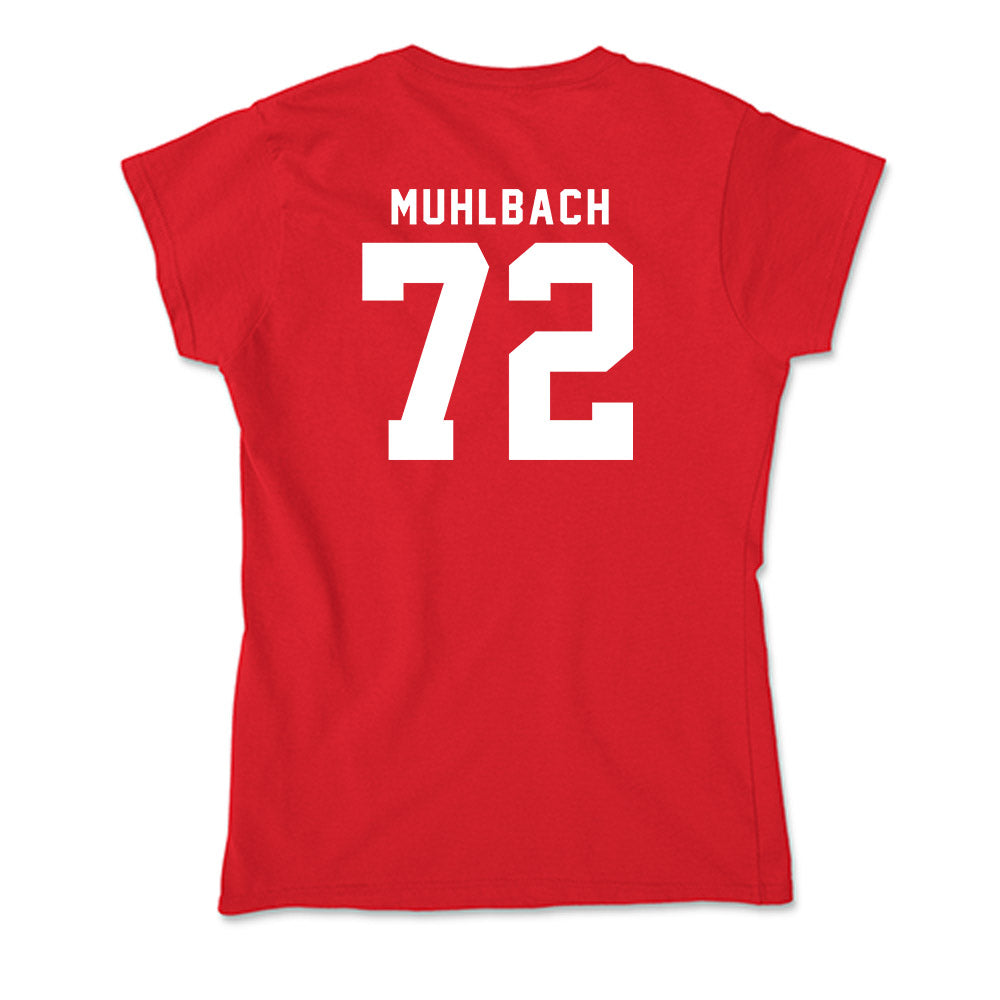 Nebraska - NCAA Softball : Carlie Muhlbach - Soft Style Women’s T-Shirt-1