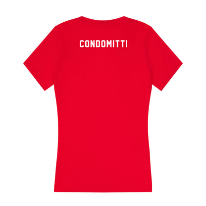 Nebraska - NCAA Wrestling : Jagger Condomitti - Women's V-Neck T-Shirt-1