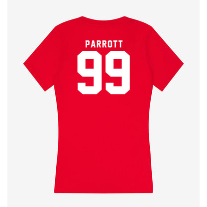 Nebraska - NCAA Football : Dylan Parrott - Women's V-Neck T-Shirt-1