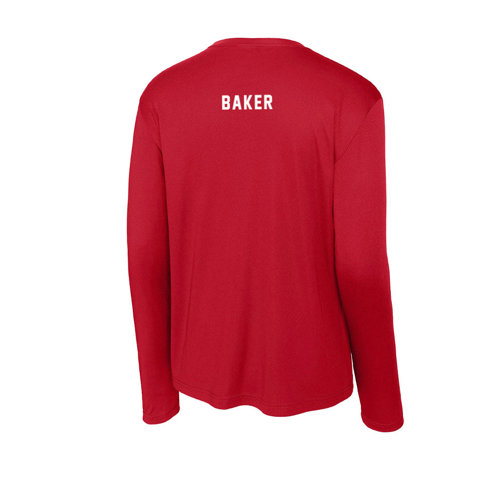 Nebraska - NCAA Women's Gymnastics : Reese Baker - Activewear Long Sleeve T-Shirt-1