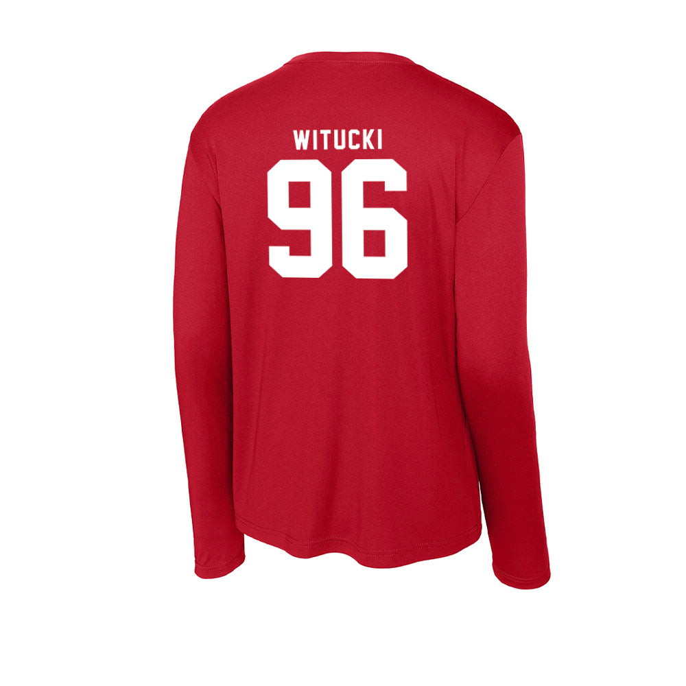 Nebraska - NCAA Football : Camden Witucki - Activewear Long Sleeve T-Shirt