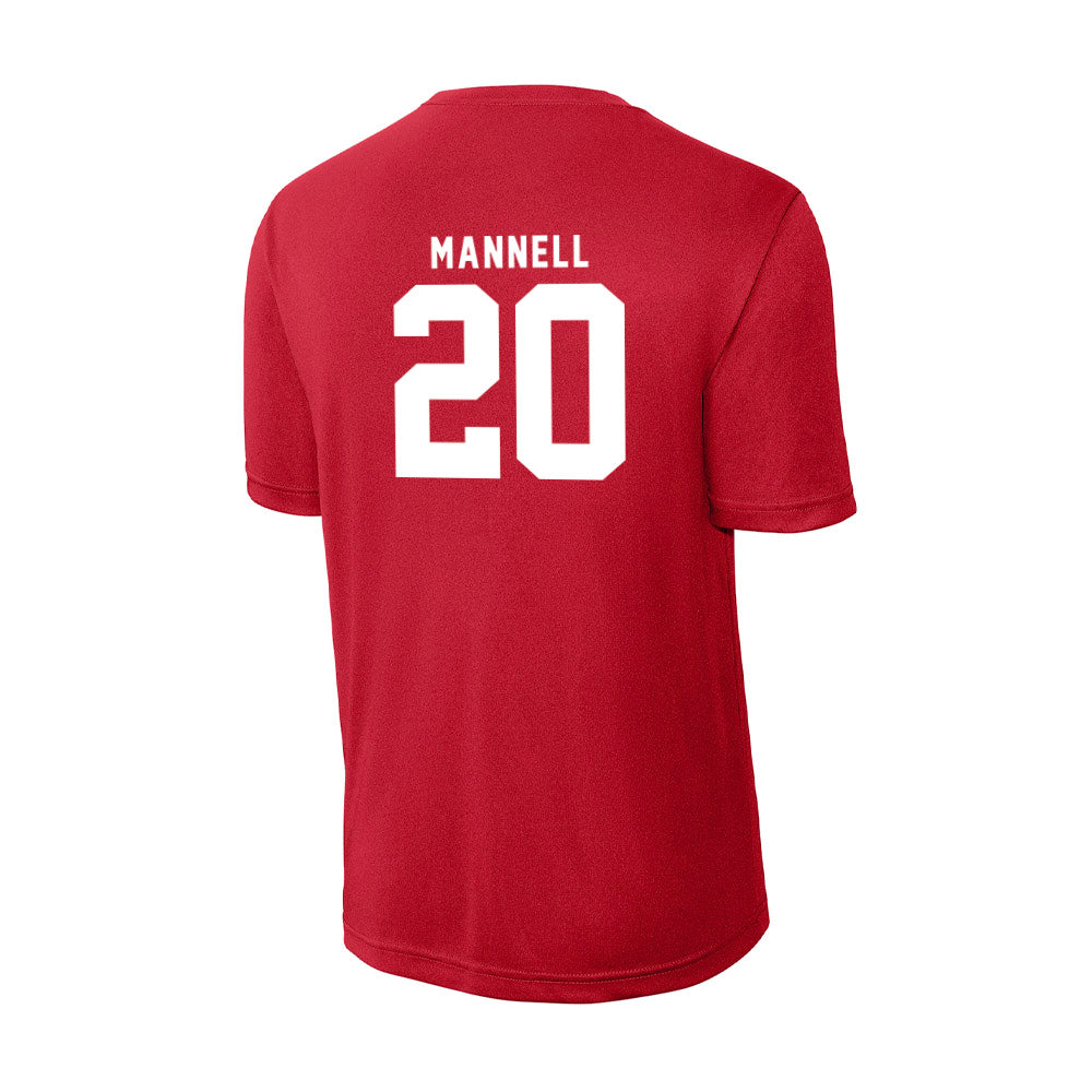Nebraska - NCAA Baseball : Kevin Mannell - Activewear T-Shirt-1