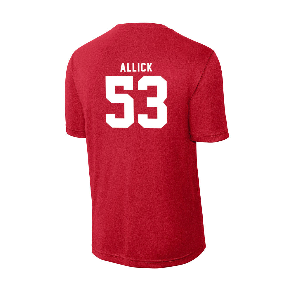 Nebraska - NCAA Men's Basketball : Josiah Allick - Activewear T-shirt