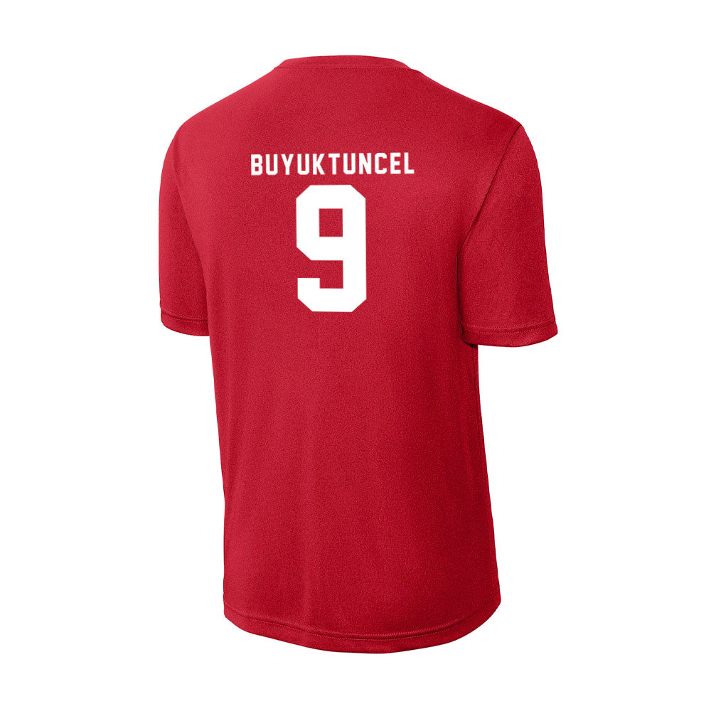 Nebraska - NCAA Men's Basketball : Berke Buyuktuncel - Activewear T-Shirt-1