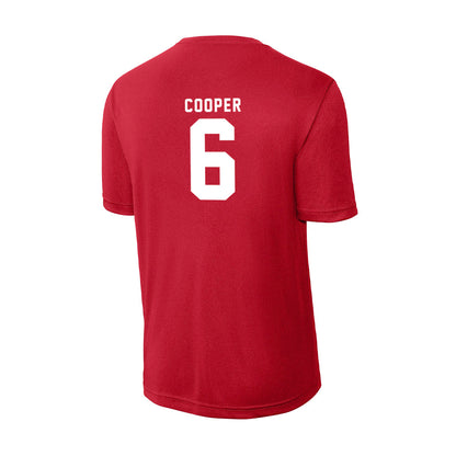 Nebraska - NCAA Men's Basketball : Will Cooper - Activewear T-Shirt-1