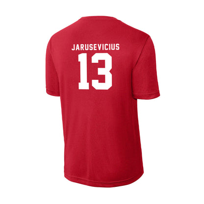 Nebraska - NCAA Men's Basketball : Ugnius Jarusevicius - Activewear T-Shirt-1